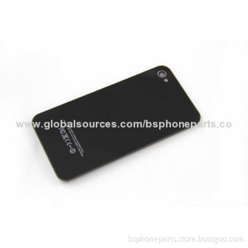 Back Panel, Rear Cover Glass Panel for iPhone 4S